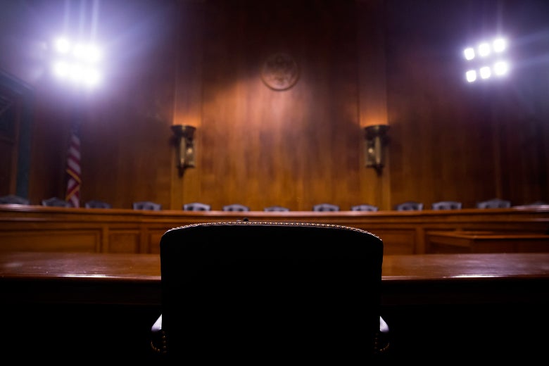 Hearing room in the United States Senate